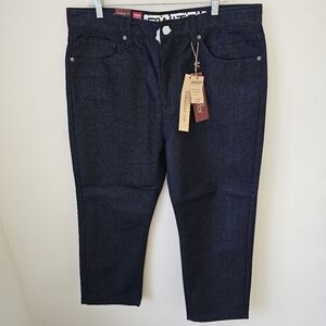 Men's Straight Fit Jeans - Dark Navy